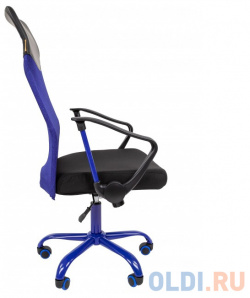 Офисное кресло Chairman 610 15 21 черный + синий