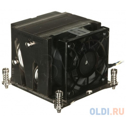 Радиатор с вентилятором SuperMicro SNK P0048AP4 2U+ UP  DP Servers LGA2011/LGA1356 Square and Narrow ILMs 85x80x65