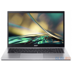 Ноутбук 15 6" FHD ACER Aspire A315 59 39S9 silver (Core i3 1215U/8Gb/256Gb SSD/VGA int/noOS) ((NX K6TEM 004)) NX 004_RU 