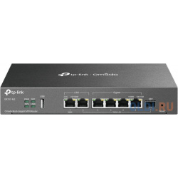 TP Link ER707 M2 VPN маршрутизатор Omada с мультигигабитными портами 1 x RJ45 WAN 2 5 Гбит/с  WAN/LAN SFP 4 гиг пор