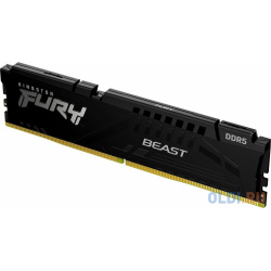 Оперативная память для компьютера Kingston Fury Beast DIMM 16Gb DDR5 5200 MHz KF552C40BB 16