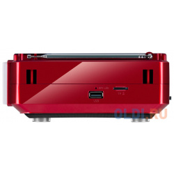 АС SVEN SRP 525  красный (3 Вт FM/AM/SW USB microSD фонарь встроенный аккумулятор) SV 017163