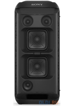 Минисистема Sony SRS XV800 черный 77Вт USB BT 