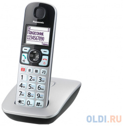 Телефон DECT Panasonic KX TGE510RUS Эко режим  Память 150 330h Функции для пожилых людей