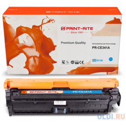 Картридж лазерный Print Rite TRHE95CPU1J PR CE341A голубой (16000стр ) для HP CLJ M775 