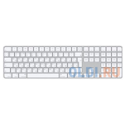 Клавиатура беспроводная Apple Magic Keyboard USB + Bluetooth белый 