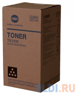 Тонер Konica Minolta bizhub C350/351/450 TN 310K black (230г) ELP Imaging® 
