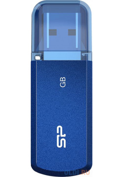 Флеш Диск Silicon Power 128Gb Helios 202 SP128GBUF3202V1B USB3 0 синий 