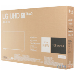 Телевизор LG 43UR78006LK ARUB 43" 4K Ultra HD