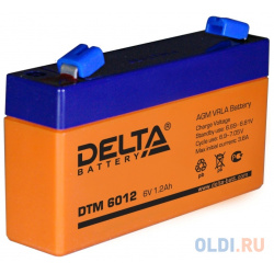 Батарея Delta DTM 6012 1 2Ач 6B 