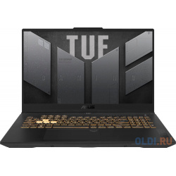 Ноутбук Asus TUF Gaming F17 FX707VV HX150 Core i7 13700H 16Gb SSD1Tb NVIDIA GeForce RTX4060 8Gb 17 3" IPS FHD (1920x1080) noOS grey WiFi BT Cam ( 90NR0CH5 M007K0