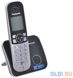 Телефон DECT Panasonic KX TG6811RUB АОН  Caller ID 50 Спикерфон Эко режим Радионяня