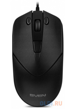 Мышь SVEN RX 95 чёрная (USB  6 кнопок 4000 dpi) SV 020323