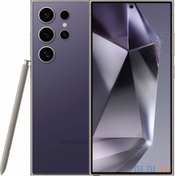 Смартфон Samsung SM S928B Galaxy S24 Ultra 5G 512Gb 12Gb фиолетовый титан моноблок 3G 4G 2Sim 6 8" 1440x3120 Android 14 200Mpix 802 11 a/b/g/n/ac S928BZVHCAU 