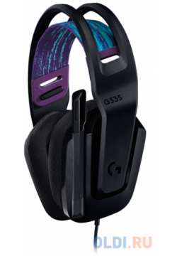 Игровая гарнитура проводная Logitech G335 Wired Gaming Headset черный 981 000978