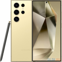 Смартфон Samsung SM S928B Galaxy S24 Ultra 5G 512Gb 12Gb желтый титан моноблок 3G 4G 2Sim 6 8" 1440x3120 Android 14 200Mpix 802 11 a/b/g/n/ac/ax/ S928BZYHCAU 