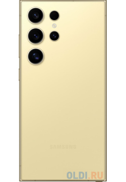 Смартфон Samsung SM S928B Galaxy S24 Ultra 5G 512Gb 12Gb желтый титан моноблок 3G 4G 2Sim 6 8" 1440x3120 Android 14 200Mpix 802 11 a/b/g/n/ac/ax/ S928BZYHCAU