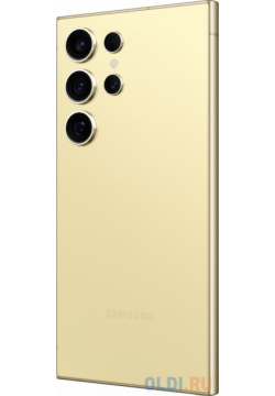 Смартфон Samsung SM S928B Galaxy S24 Ultra 5G 512Gb 12Gb желтый титан моноблок 3G 4G 2Sim 6 8" 1440x3120 Android 14 200Mpix 802 11 a/b/g/n/ac/ax/ S928BZYHCAU