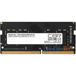 CBR DDR4 SODIMM 4GB CD4 SS04G26M19 01 PC4 21300  2666MHz CL19 2V