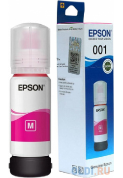 Чернила Epson 001 C13T03Y398 пурпурный 70мл для L4150/L4160/L6160/L6170/L6190 