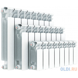 Биметаллический радиатор RIFAR (Рифар) B  350 НП 4 сек прав (Кол во секций: 4; Мощность Вт: 544; Подключение: правое) R35004НПП