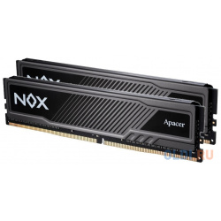 Оперативная память для компьютера Apacer NOX Black Gaming Memory DIMM 16Gb DDR4 3600 MHz AH4U16G36C25YMBAA 2