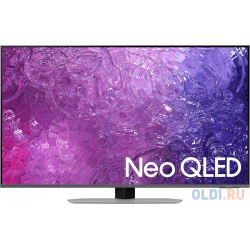Телевизор QLED Samsung 50" QE50QN90CAUXCE Series 9 серебристый 4K Ultra HD 120Hz DVB T2 C S2 USB WiFi Smart TV (RUS) 