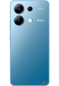 Redmi Note 13 Ice Blue (23124RA7EO)  16 9 cm (6 67") 20:9 2400 x 1080 4 2 8 ГГц + 1 Core GB 128 108 МП+ МП МП/16Mpi Xiaomi 52899