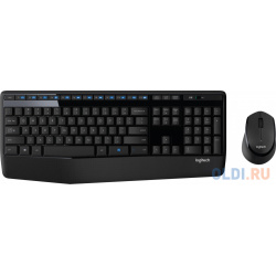 Клавиатура + мышь Logitech MK345 клав:черный мышь:черный USB 2 0 беспроводная Multimedia 