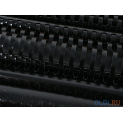 Пружины пластиковые 32 мм черные (260 300 листов) 50 шт  ГЕЛЕОС [BCA4 32B] BCA4 32B