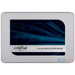SSD накопитель Crucial MX500 4 Tb SATA III CT4000MX500SSD1 Твердотельный
