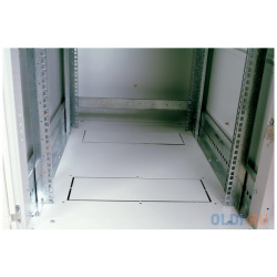 Шкаф напольный 18U ЦМО ШТК М 18 6 4ААА 600x600mm дверь перфорированная белый