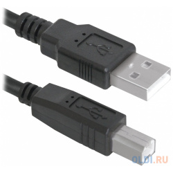 Кабель USB 2 0 AM BM 1 8м Defender USB04 06p bag 83763 