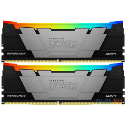 Оперативная память для компьютера Kingston Fury Renegade RGB DIMM 16Gb DDR4 4266 MHz KF442C19RB2AK2/16 