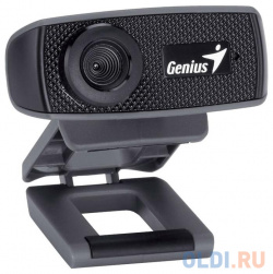Web Camera GENIUS FaceCam 1000X v2  720p 30 fps bulld in microphone manual focus Black 32200003400