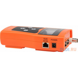 Тестер кабельный Lanmaster LAN PRO L/TPK N 8R (упак:1шт) оранжевый