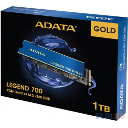SSD накопитель ADATA Legend 700 Gold 1 Tb PCI E 3 0 x4 
