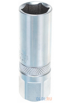 KRAFTOOL 1/2?  16 мм свечная торцовая головка с резиновой вставкой (27812 16) 27812 16_z01