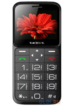 teXet TM B226 черный красный Мобильный телефон MCO00057438 