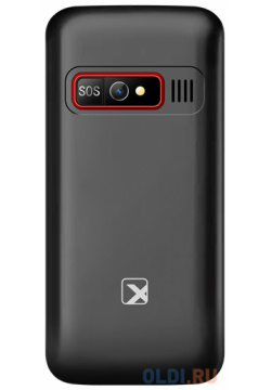teXet TM B226 черный красный Мобильный телефон MCO00057438