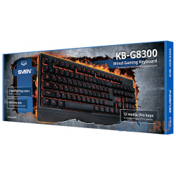 Клавиатура Sven KB G8300 Black USB