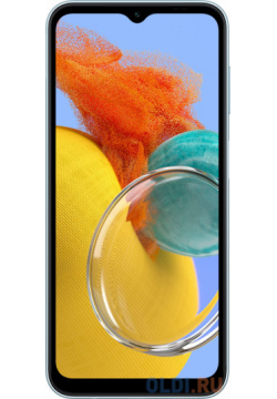 Смартфон Samsung SM M146B Galaxy M14 64Gb 4Gb голубой моноблок 3G 4G 2Sim 6 6" 1080x2408 Android 13 50Mpix 802 11 a/b/g/n/ac NFC GPS GSM900/1800 M146BZBUCAU