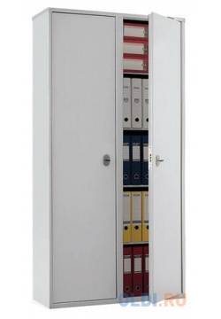 Шкаф металлический для документов ПРАКТИК "SL 185/2"  1800х920х340 мм 2 отделения 85 кг сварной 290353
