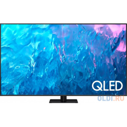 Телевизор QLED Samsung 65" QE65Q70CAUXUZ Series 7 серый/черный 4K Ultra HD 100Hz DVB T T2 C S S2 USB WiFi Smart TV 