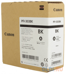 Картридж Canon PFI 303 BK для iPF815 825 черный 2958B001 