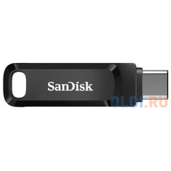 Флеш Диск Sandisk 256Gb Ultra Dual Drive Go SDDDC3 256G G46 USB3 1 черный 