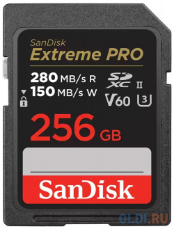 Карта памяти SD XC 256Gb SanDisk Extreme PRO 