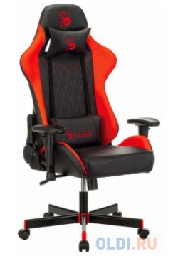 Кресло для геймеров A4TECH Bloody GC 870 чёрный красный 