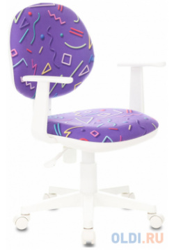 Кресло детское Бюрократ CH W356AXSN фиолетовый 