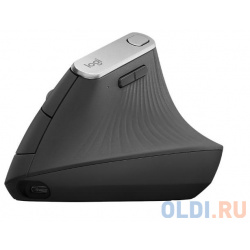 Мышь (910 005448)  Logitech MX Vertical Wireless Mouse GRAPHITE 910 005448